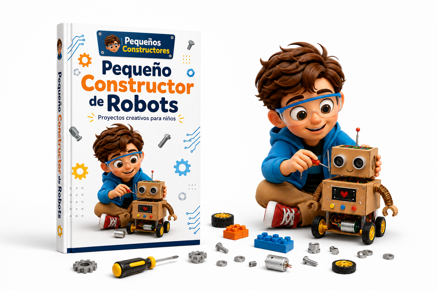 Ebook Pequeño Constructor de Robots