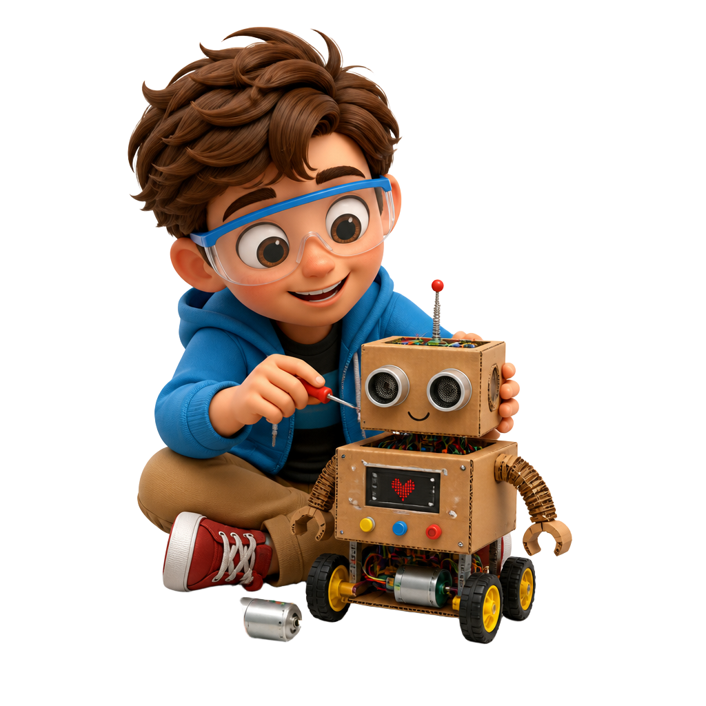 Mascota Pequeños Constructores